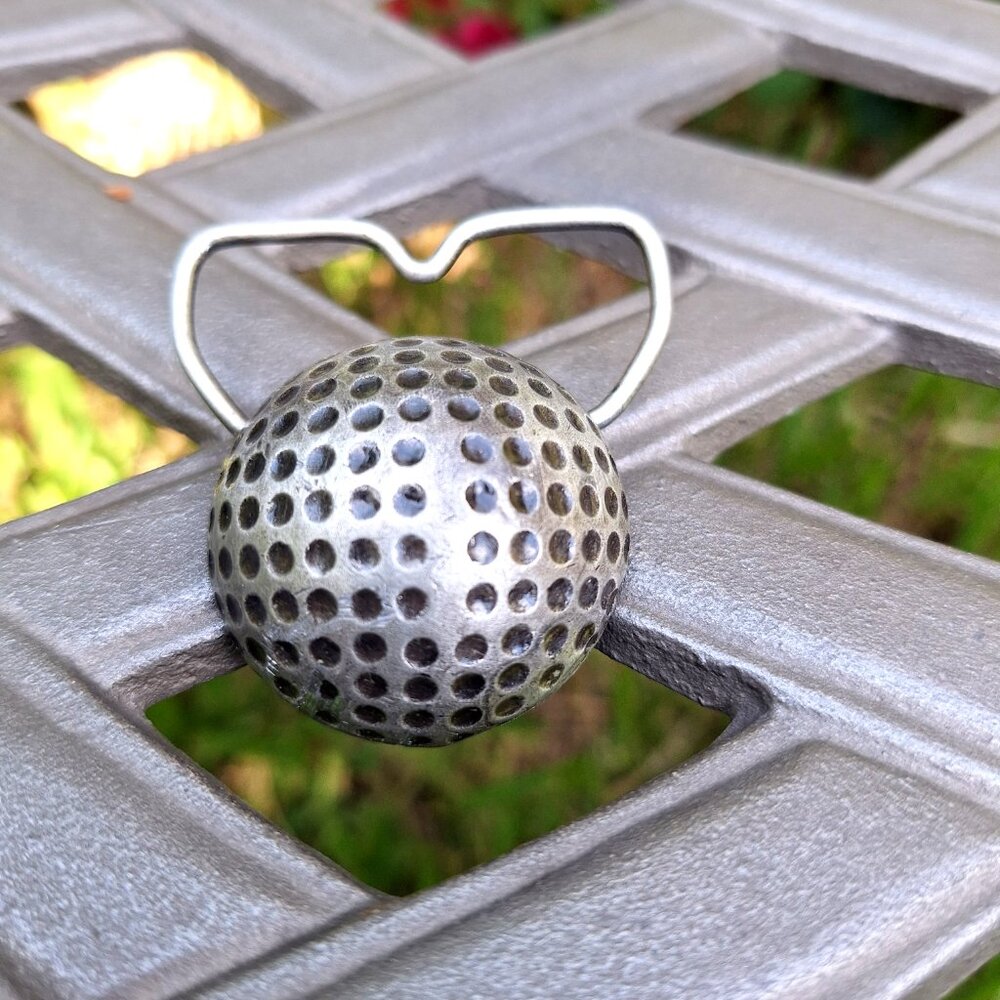 Jimmy Watson Golf Ball Belt Buckle 1975 C-85 Vintage